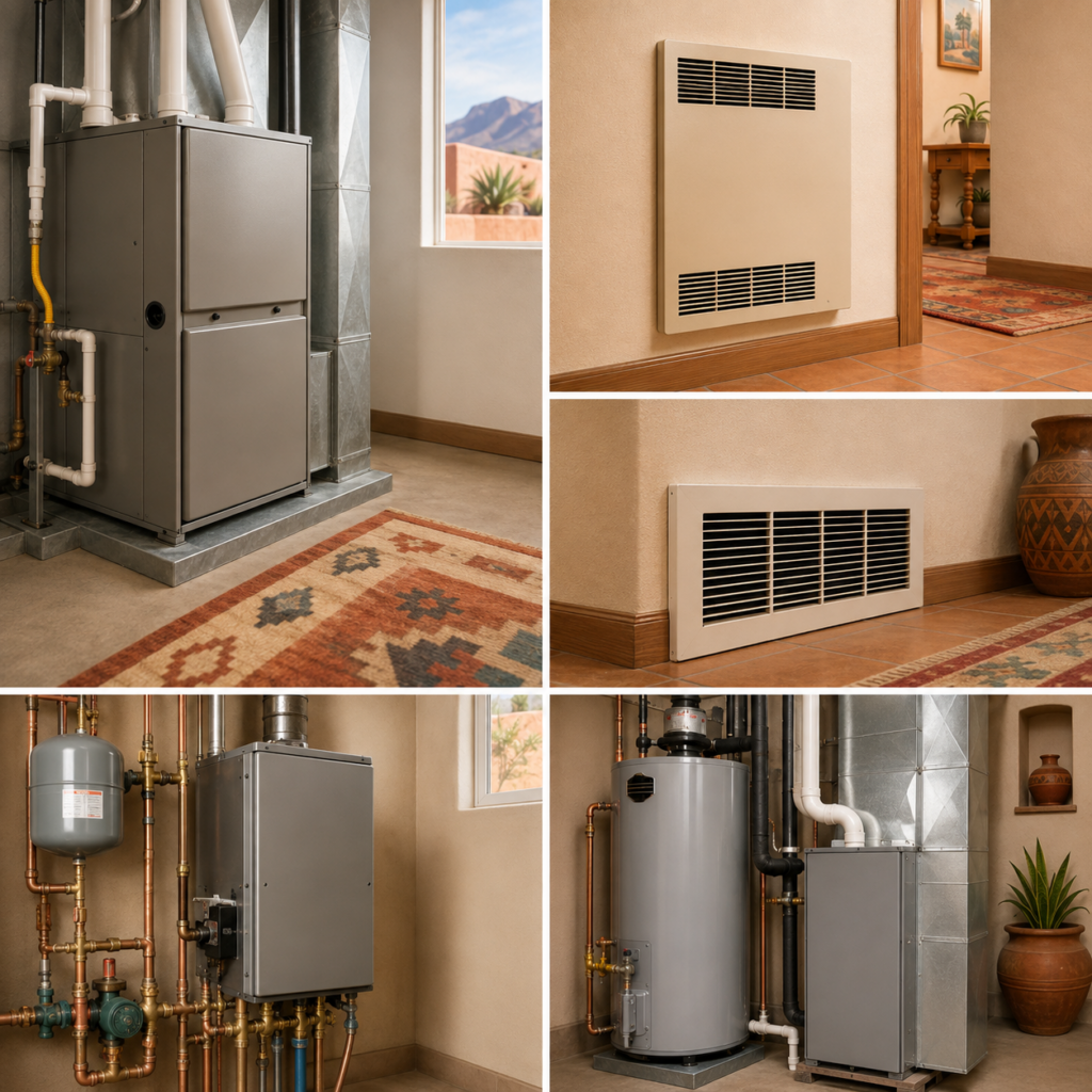 Types of furnaces and heating systems we repair